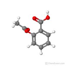 aspirin structure c9h8o4 over 100