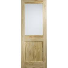 2xg External Clear Pine Door Dowelled