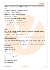 Salts Solutions For Icse Board Class 10