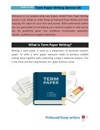 custom term paper services SenPerfect com