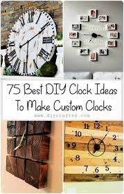 75 best diy clock ideas to make your