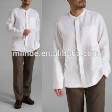 New Model Latest Formal Designs Shirts For Mens Clothing Linen Long