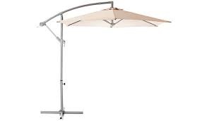 Garden parasols for outdoor living. Buy Argos Home 2 5m Overhanging Garden Parasol Cream Garden Parasols And Bases Argos