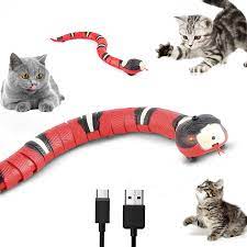 Amazon.com : VIRHWOEA Snake Cat Toy, Cat Toy Snake Electronic Smart Sensing  Snake Pet Cat Toy for Sensing and Obstacle Avoidance Function,Cat  Interactive Snake Toy for Cat (Snake) : Pet Supplies