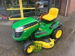 john deere x series lawn tractor used