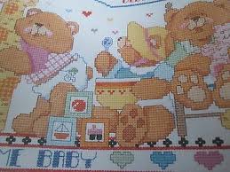 Baby Bears Linda Gillum Cross Stitch Chart Only 1 20