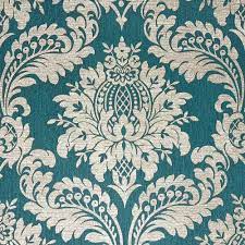 Boutique Archive Damask Teal Gold