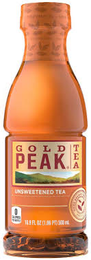 gold peak unsweetened tea bell beverage