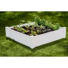 Vinyl Raised Garden Bed