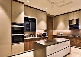 Stylish Cream Coloured Kitchen Cabinets