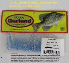 Bobby Garland Baby Shad Soft Plastic Lure Blue Ice Color