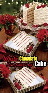 But there's no need to be intimidated by its looks—the technique is an achievable challenge, even for the novice baker. White Chocolate Raspberry Cake Christmas Cake Easy Kraft Recipes