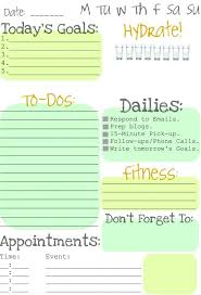 Daily Pages Life Organization Daily Planner Printable