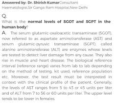 Normal sgpt level ranges from 7 to 56 units per liter of blood. Is An Sgpt Value Of 68 U L Dangerous Quora