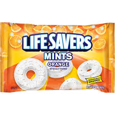 life savers orange flavor mints