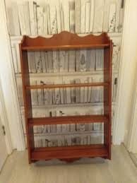 Vintage Wall Shelves Plate Rack By