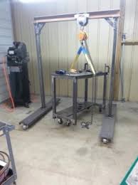 I've used this crane for about 1 year thus far, it's one of the most useful diy. Homemade Gantry Crane Homemadetools Net