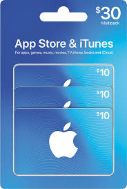 apple 30 app itunes gift cards