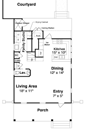 Beach House Plan With 2 Bedrooms And 2