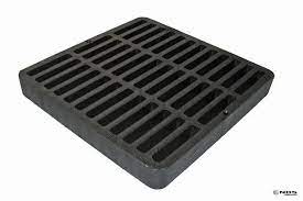 9 Inch Square Grate Black Nds