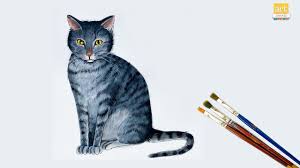 Join our monthly membership a. How To Draw A Cat Easy Ii Cute Cat Drawing Step By Step Ii Artjanag Youtube