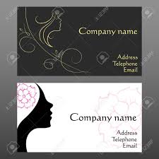 Get inspiration and ideas from this list of hair salon names and logos for hair stylists, beauty salons, colorists, nail studios, microblading brow and eyelash, skin care spas, children's salons, men's salons, barbershops, and even mobile beauty business names! Business Card For Hair And Beauty Salon Royalty Free Cliparts Vectors And Stock Illustration Image 24183477
