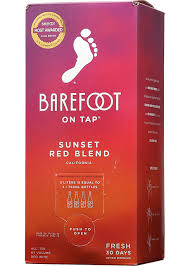 Barefoot On Tap Sunset Red Blend