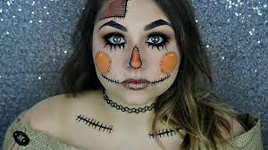 cute scarecrow halloween makeup