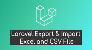 laravel export import excel and csv