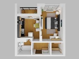 small 1 bedroom apartment floor plan