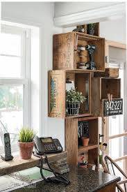 Wood Crate Shelves