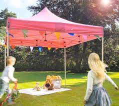 Pop Up Gazebos At The Beach For Shade