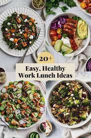 healthy lunch ideas to pack for work