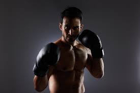 premium photo boxing studio portrait