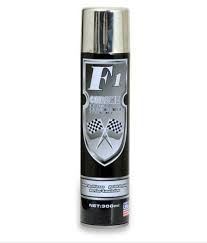 f1 silver chrome spray paint