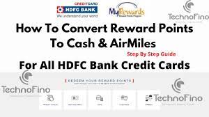 Check spelling or type a new query. How To Redeem Hdfc Bank Credit Card Reward Points To Cash Airmiles All Hdfc Bank Credit Cards Youtube