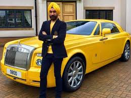 sikh billionaire matches his rolls