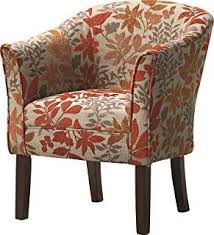 4.4 out of 5 stars. Amazon Com Orange Reading Chair Home Kitchen Upholstered Accent Chairs Accent Chairs Floral Accent Chair