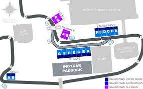 Seating Map And Tickets Info Honda Indy Toronto