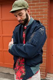 The style will lend a relaxed touch to any of the season's looks. What Would Look Good With A Navy Blue Bomber Jacket Quora