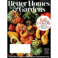 Better Homes Gardens October