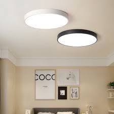 Contemporary Acrylic Lampshade Ultra Thin Flush Mount Kitchen Lighting Led Circle Ceiling Lights Round Surface Mount Leds 10w 42w Lighting For Bedroom Office Hallway Different Size Available Takeluckhome Com