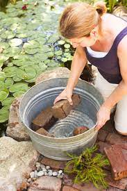 water container garden