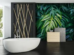 Wall Mural For A Large Bathroom