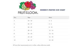 Fruit Of The Loom Size Chart Cm Best Picture Of Chart