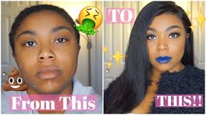 makeup hair transformation ugly to
