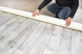 Trafficmaster winding brook 5.98 in. Grey And Brown Residential Pvc Flooring Rs 30 Square Feet S New Age India Id 12130971562