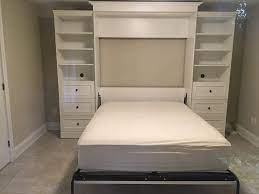 Queen Murphy Bed And 2 Shelving Units
