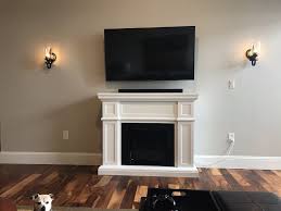 Tv Above The Fireplace Design Ideas