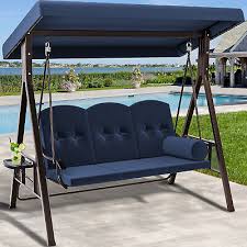 Taus Deluxe Porch Swing 3 Seat Heavy